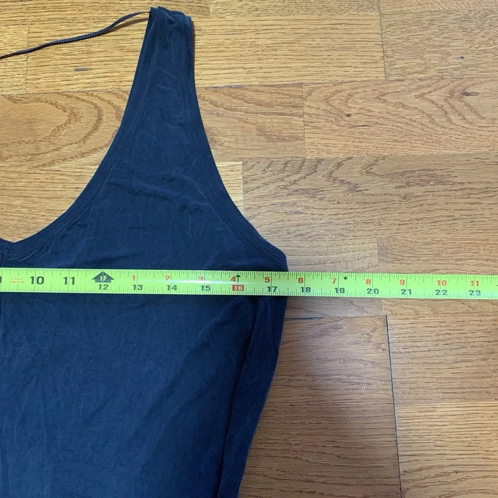 Lululemon Principal Dancer Black Jumpsuit Comfy Size 6 Wide Leg Belted Boho - Picture 14 of 16